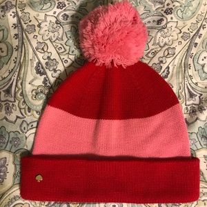 Kate Spade Pom Pom Winter Hat